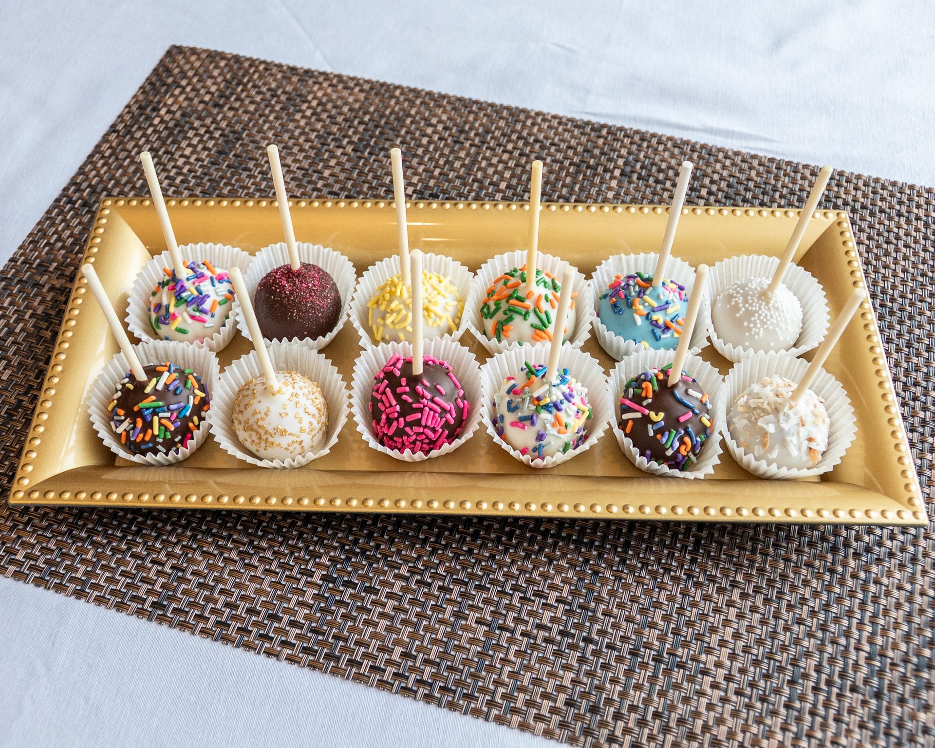 Cake pops, petit fours, and more
