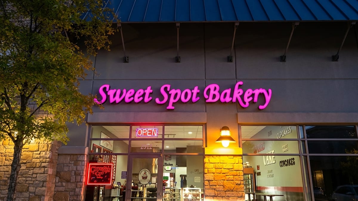A little bakery in Alliance Town Center
