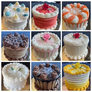 6" Cakes