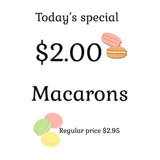 Macaron Monday Special